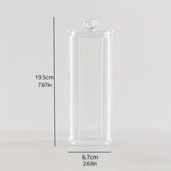 Acrylic Cotton Pad Container Dust-proof Storage Box