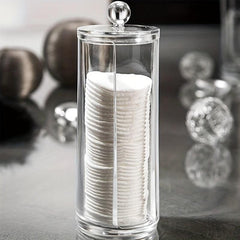 Acrylic Cotton Pad Container Dust-proof Storage Box