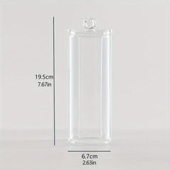 Acrylic Cotton Pad Container Dust-proof Storage Box