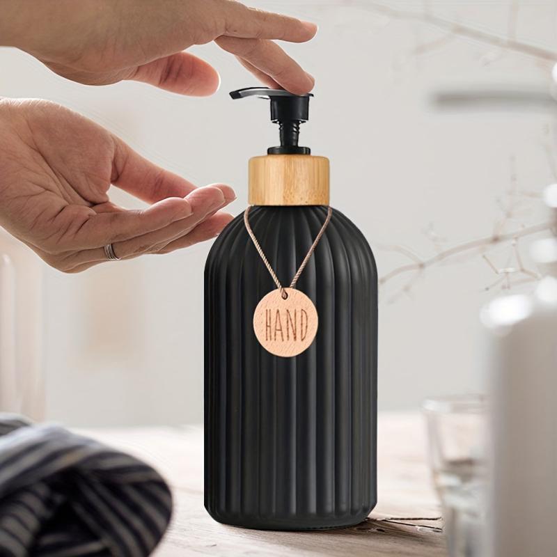 Stylish Dish Soap Dispenser Set Countertop Hands Soap and Dish Soap