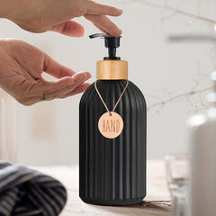 Stylish Dish Soap Dispenser Set Countertop Hands Soap and Dish Soap