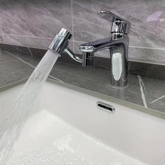 Stainless Steel Mechanical Faucet Extender Bathroom Accessory