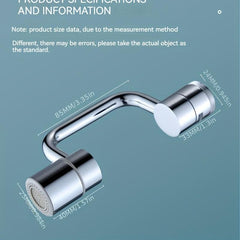Stainless Steel Mechanical Faucet Extender Bathroom Accessory