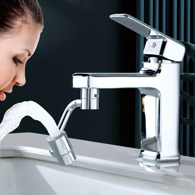Stainless Steel Mechanical Faucet Extender Bathroom Accessory