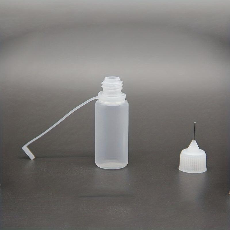 Needle Tip Glue Bottle 10ml Applicator for Paint Pointed Mouth Makeup