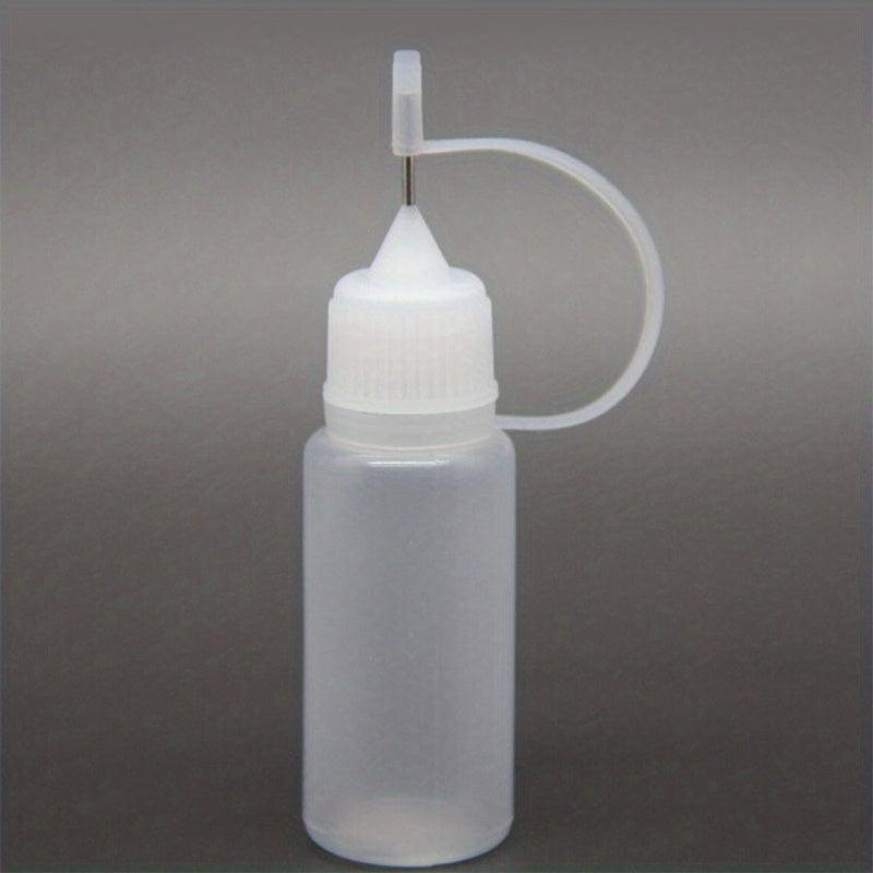 Needle Tip Glue Bottle 10ml Applicator for Paint Pointed Mouth Makeup