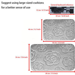 Rose Floor Mat Water Absorption Anti-skid Bathroom Doormat