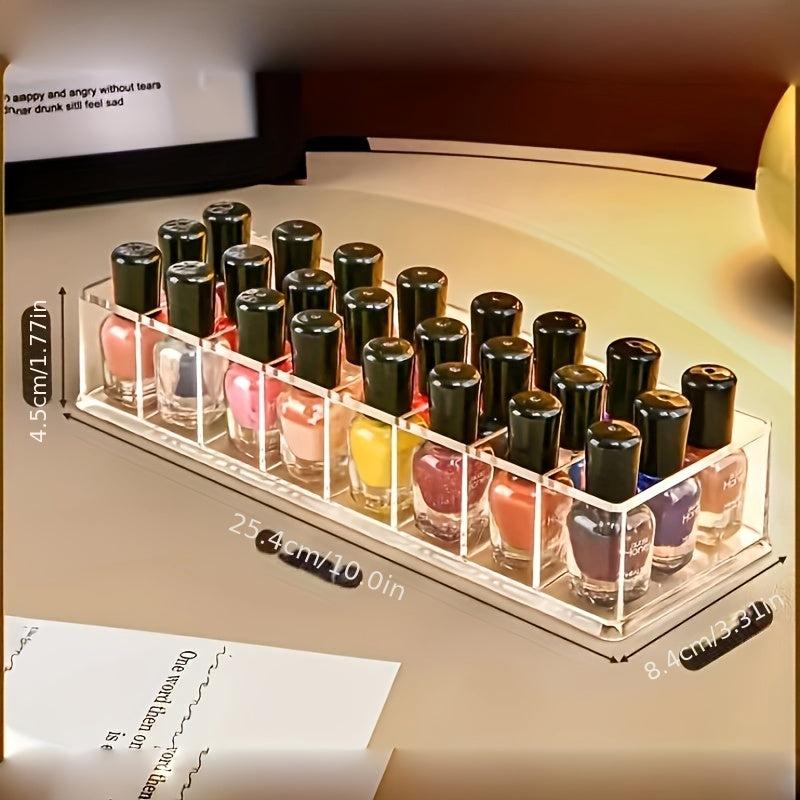 Nail Polish Storage Box Makeup Display Rack Cosmetics Tool Shelf
