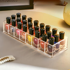 Nail Polish Storage Box Makeup Display Rack Cosmetics Tool Shelf