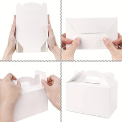 48pcs Treat Boxes Party Dessert Chocolate Strawberry Pie Storage