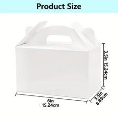 48pcs Treat Boxes Party Dessert Chocolate Strawberry Pie Storage