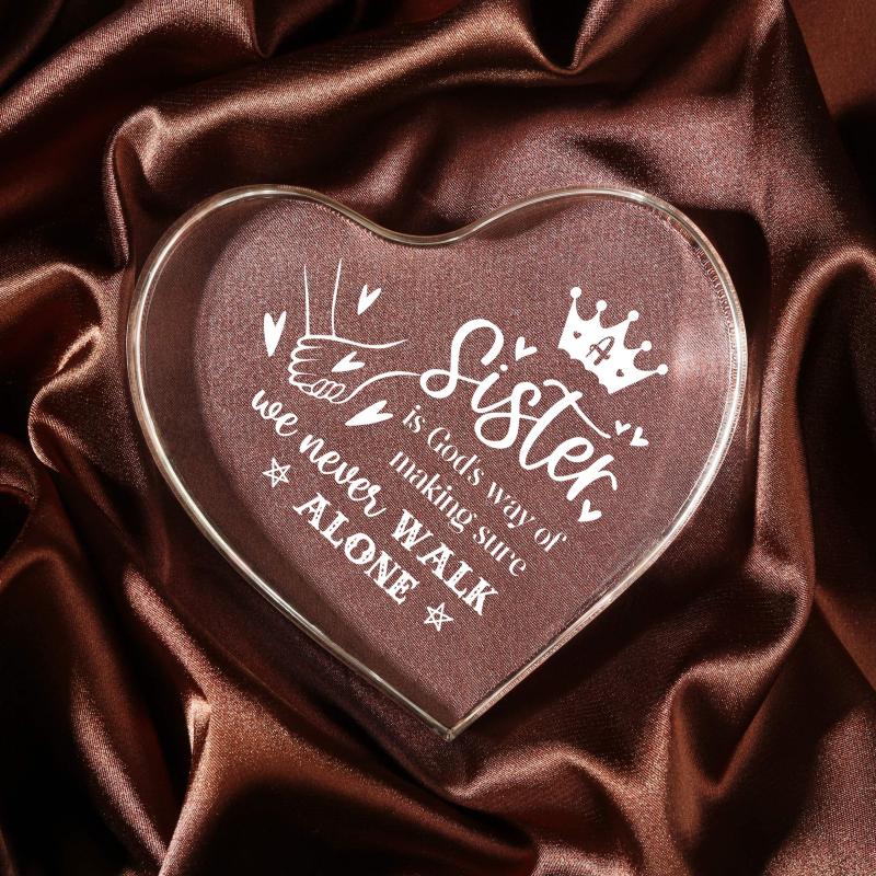 Sister Sister Sister Birthday Acrylic Keepsake From Sister Brother