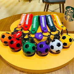 Football Pendant Backpack Keychain Bag Accessory Keyring Packs