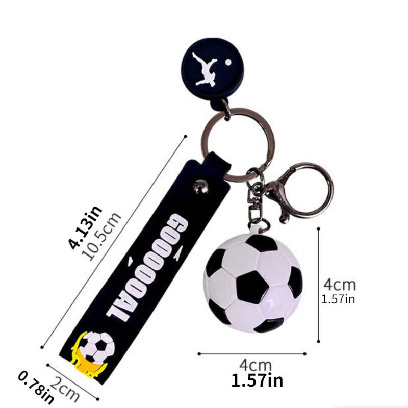 Football Pendant Backpack Keychain Bag Accessory Keyring Packs