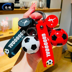 Football Pendant Backpack Keychain Bag Accessory Keyring Packs