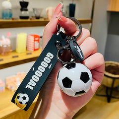 Football Pendant Backpack Keychain Bag Accessory Keyring Packs