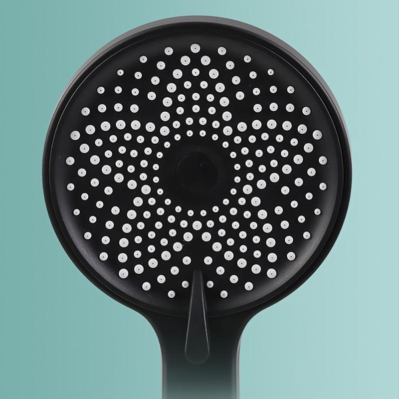 Large Plate Shower Head Handheld High Pressure Rain Massage Bathroom Accessories