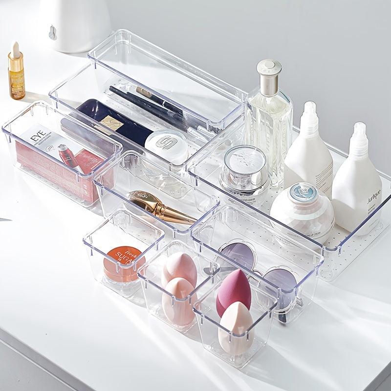 Plastic Cosmetic Storage Box Set 4pcs 8pcs 13pcs 25pcs