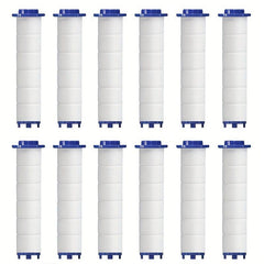 12pcs Hard Water Shower Filter for Handheld Shower Head