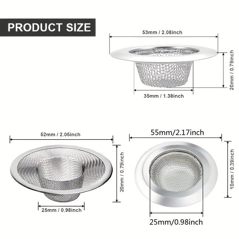 Stainless Steel Sink Drain Filter Multifunction Drain Stopper