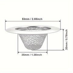 Stainless Steel Sink Drain Filter Multifunction Drain Stopper