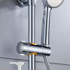 Adjustable Shower Rod Rack For Bathroom