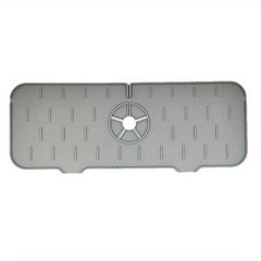 Silicone Sink Faucet Splash Guard - Protects Countertop from Drips and Spills