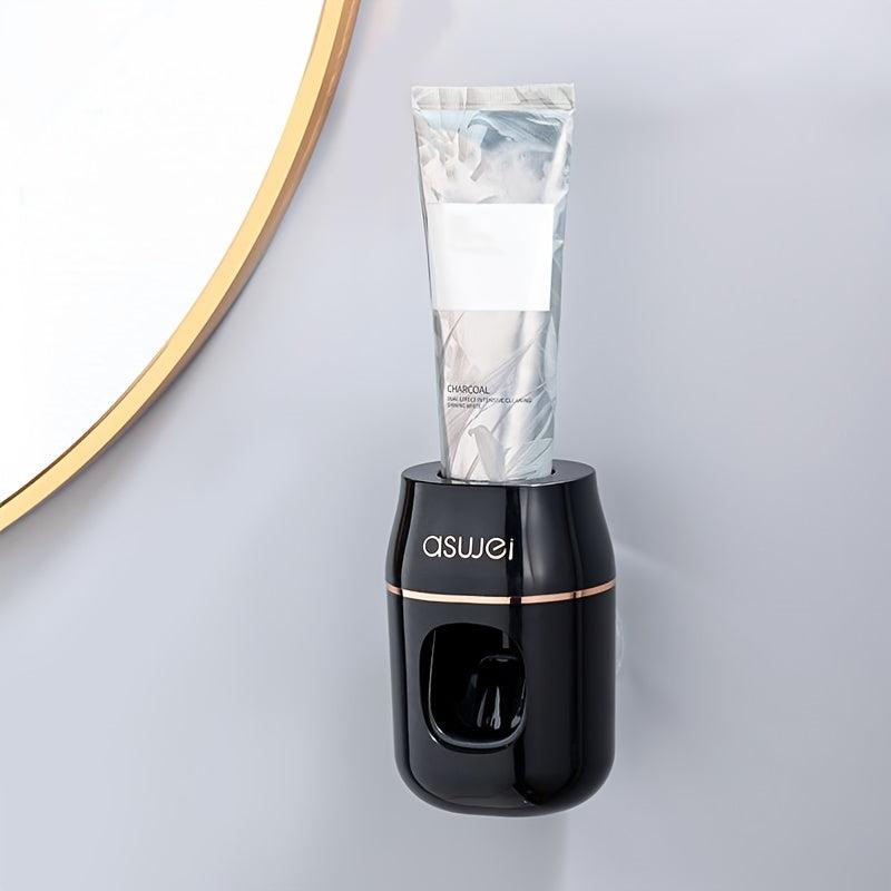 Automatic Toothpaste Squeezer Wall Mounted Punch Dispenser