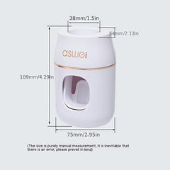 Automatic Toothpaste Squeezer Wall Mounted Punch Dispenser