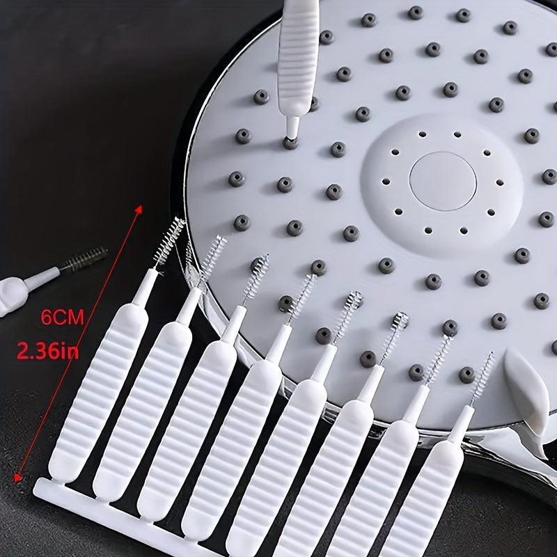 Disposable Shower Head Cleaning Brush Set - Bathroom Accessories