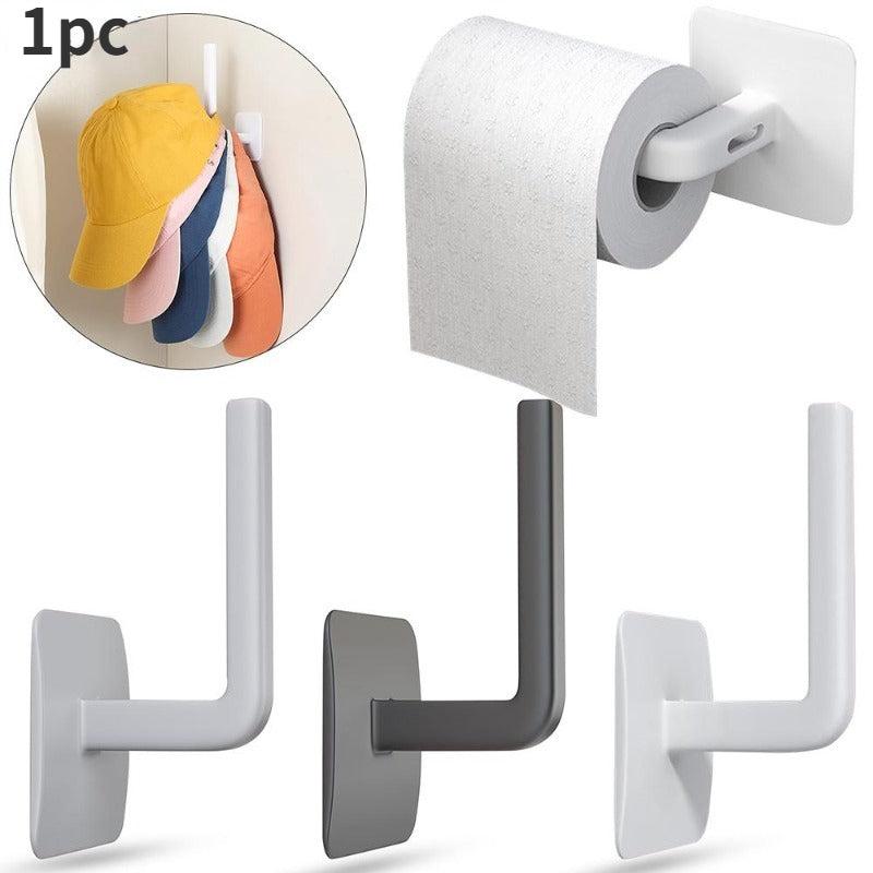 Self Adhesive Wall Hook Hat Holder Multifunctional Hanger Rack