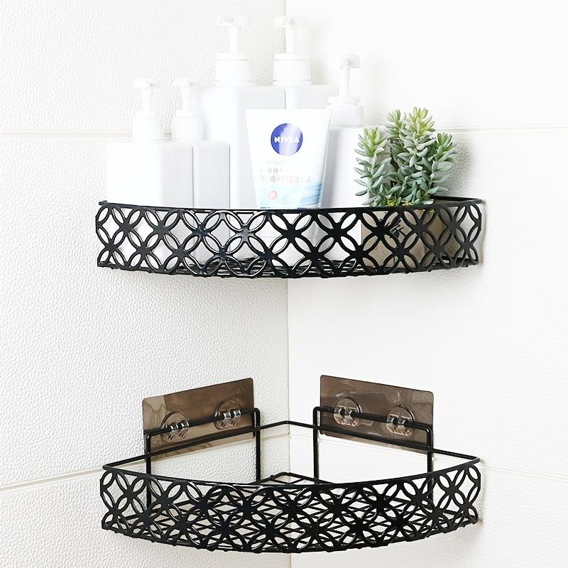 Single Layer Bathroom Corner Shelf Storage Rack