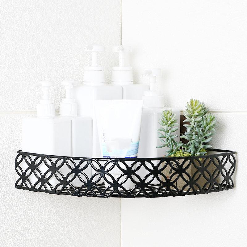 Single Layer Bathroom Corner Shelf Storage Rack