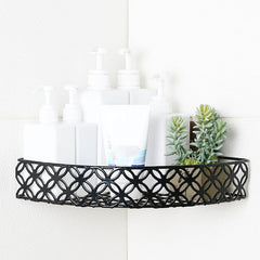Single Layer Bathroom Corner Shelf Storage Rack