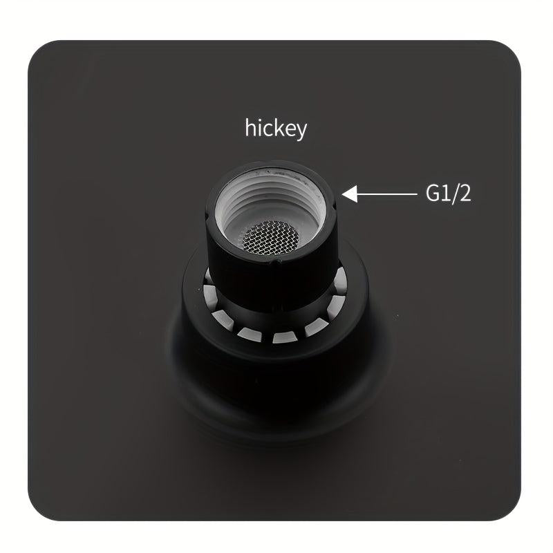 High Pressure Shower Head Square Spray Bathroom Accessories