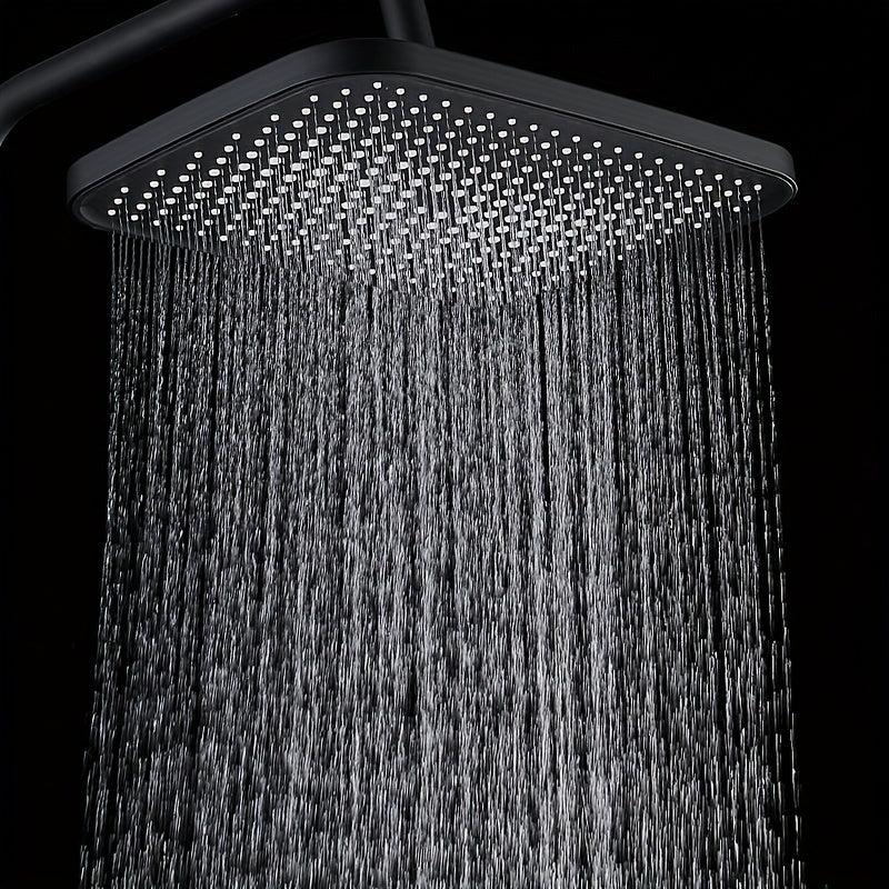 High Pressure Shower Head Square Spray Bathroom Accessories