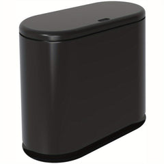 Rectangular Plastic Trash Can with Press Lid 10L