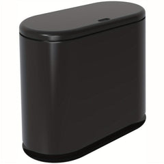 Rectangular Plastic Trash Can with Press Lid 10L
