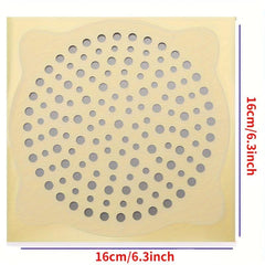 Shower Drain Hair Catcher Mesh Stickers - Floor Drain Filter