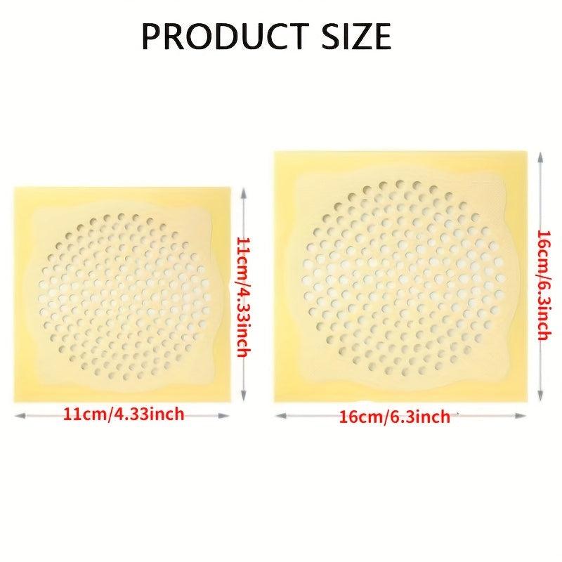 Shower Drain Hair Catcher Mesh Stickers - Floor Drain Filter