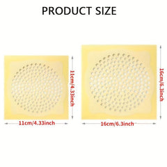 Shower Drain Hair Catcher Mesh Stickers - Floor Drain Filter