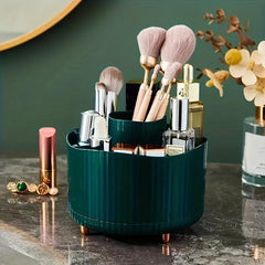 Cosmetic Storage Box 360 Rotating Makeup Brush Desktop Pen Holder