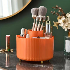 Cosmetic Storage Box 360 Rotating Makeup Brush Desktop Pen Holder