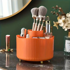 Cosmetic Storage Box 360 Rotating Makeup Brush Desktop Pen Holder