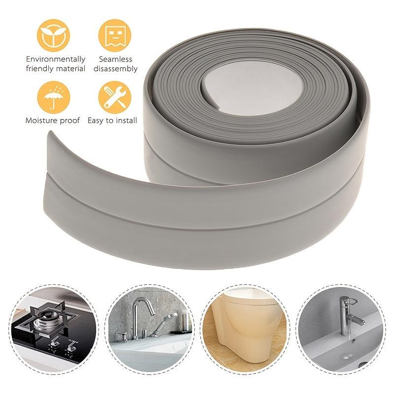 1PC Bath Caulk Tape Sealant Strip Self Adhesive Tub Wall Sealing Tape