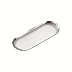 Stainless Steel Bathroom Tray Jewelry Organizer