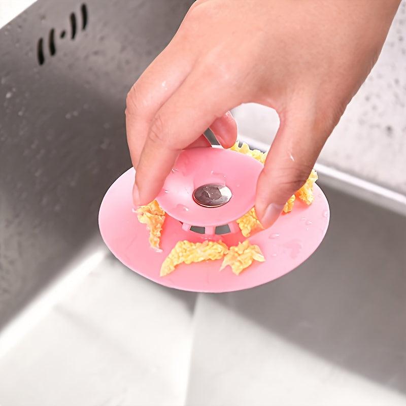 Silicone Floor Drain Sink Filter Pop Up Drain For Bathroom & Kitchen