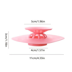 Silicone Floor Drain Sink Filter Pop Up Drain For Bathroom & Kitchen