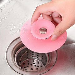 Silicone Floor Drain Sink Filter Pop Up Drain For Bathroom & Kitchen