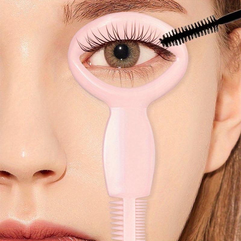 Eyeliner Stencils Mascara Shield Guard Comb Eyelash Applicator